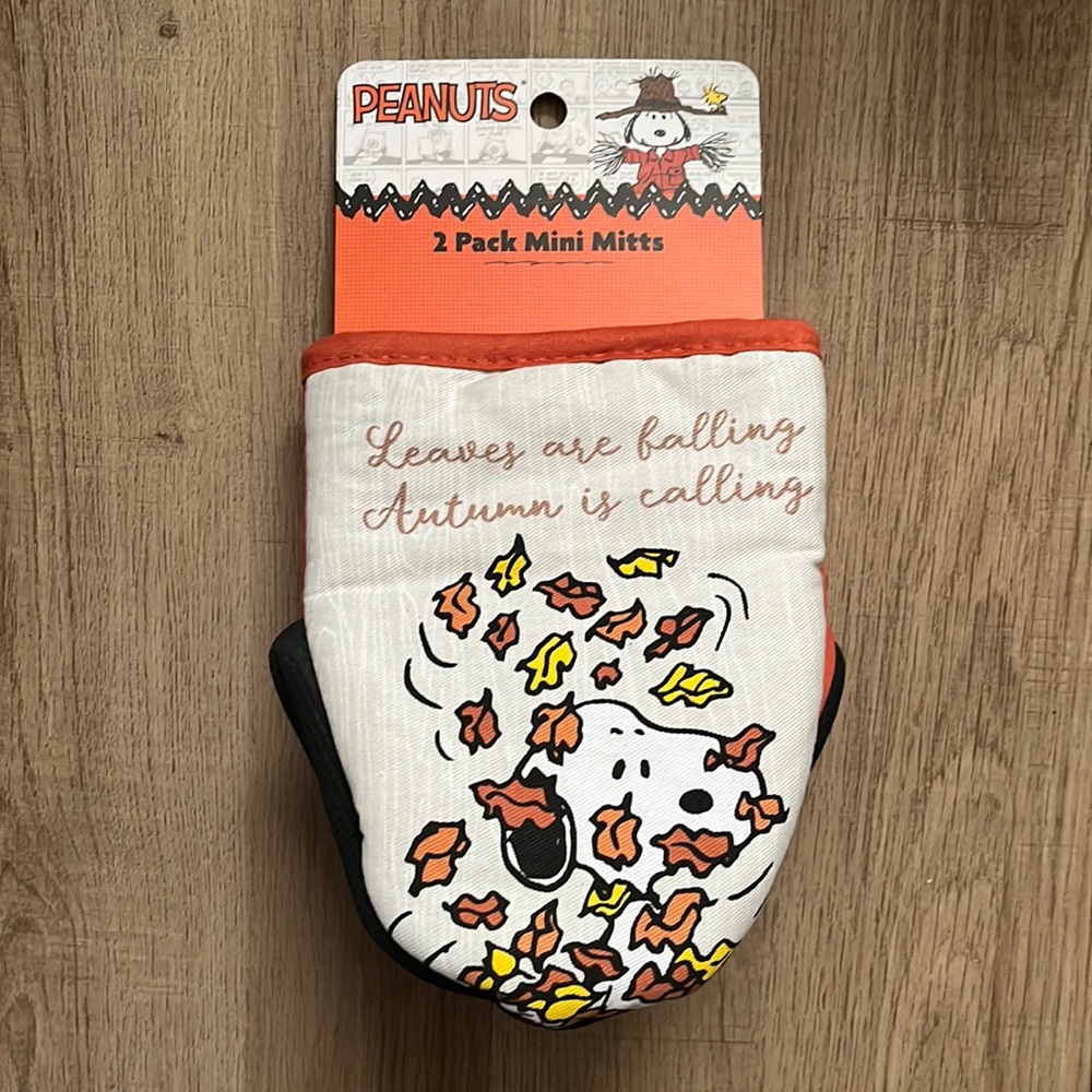 🆕 Peanuts Snoopy Oven Mitts